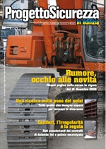 Copertina di Progetto Sicurezza numero 5 del 2006
