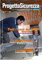 Copertina di Progetto Sicurezza numero 6 del 2006