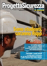 Copertina di Progetto Sicurezza numero 5 del 2009